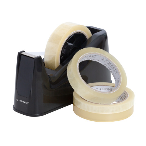 Nastro adesivo trasparente in PP Q-Connect - conf. 10 pezzi - 15 mm x 66 m - KF01788